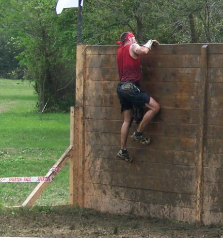 obstacles mud-run-wall